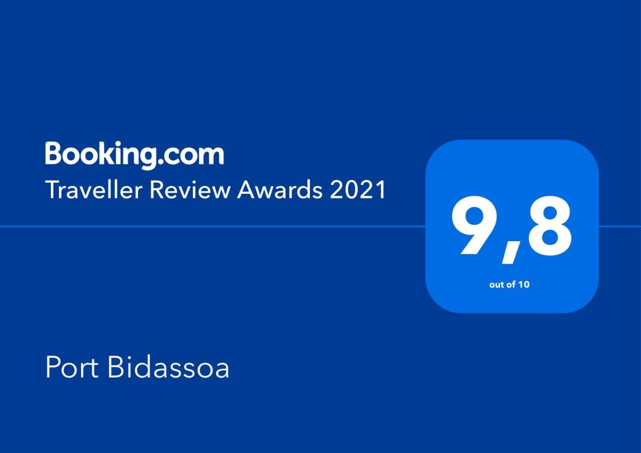 Port Bidassoa - T2 Coquet, Parking, Lit Xxl, Wifi, Pres De La Gare อองดาเย ภายนอก รูปภาพ